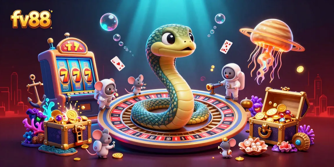 Experience the thrilling world of fv88 with engaging games and vibrant cosmic elements, perfect for gamblers.