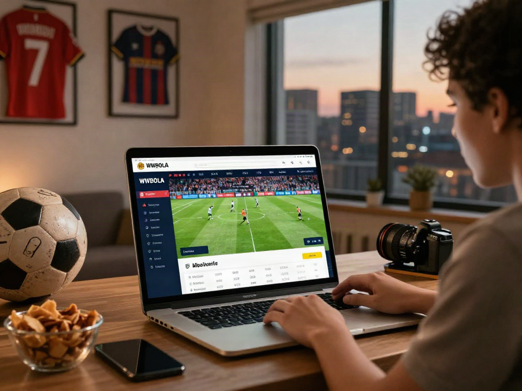 WWBOLA sports betting platform on a laptop with engaging user experience.