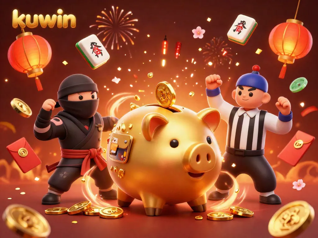 Experience the thrill of kuwin casino games with vibrant elements and engaging characters.