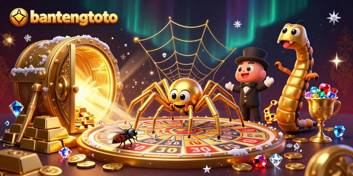 Engage with bantengtoto's vibrant lottery experience through a thrilling illustration.