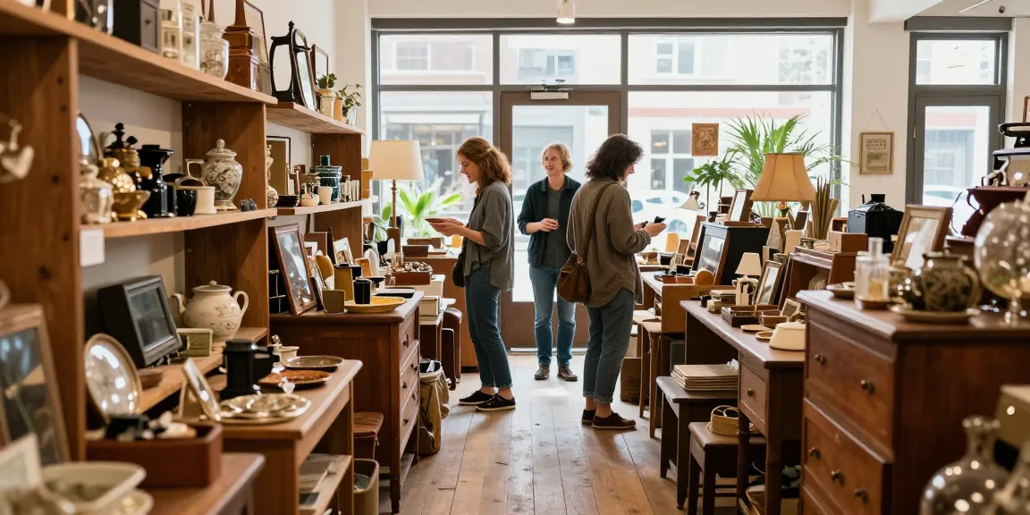 Browse around this site for unique antiques in a warm shop atmosphere.