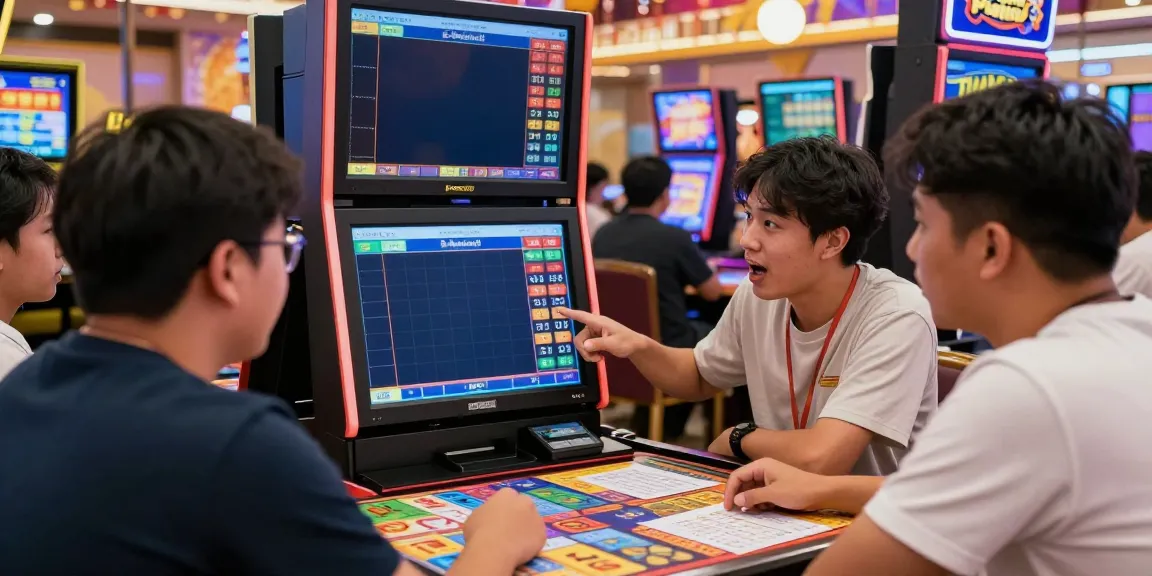 Suasana menarik perjudian togel dengan Dewalangit yang ditampilkan, orang-orang bersemangat mengecek hasil terbaru.